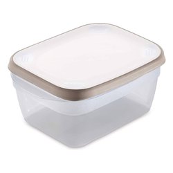 Contenitore alimenti (1,8Lt) CIAO FRESCO Bianco e Tortora 01181