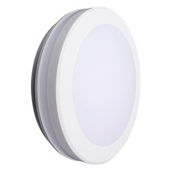 Plafoniera da esterno FULL MOON RING Bianco (5,5x40cm) 75366 1 luce - LED - Max 40W