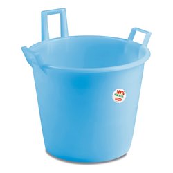 Mastello 3 manici (70x51cm) Azzurro 32700
