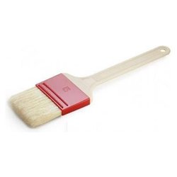 Pennello cucina setola naturale (24x7,5cm) Beige e Rosso FV 43763