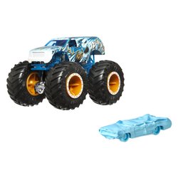 Automodello Distruggi e Schianta scala 1:64 HOT WHEELS MONSTER TRUCKS Assortito GRH81