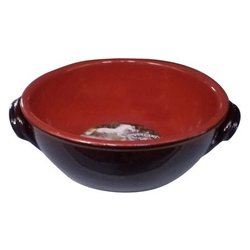 Tegame terracotta (15x5,5cm) ECO Marrone B1TC215