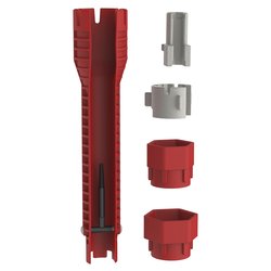 Chiave rubinetti multiuso Rosso BLIACC0159CH