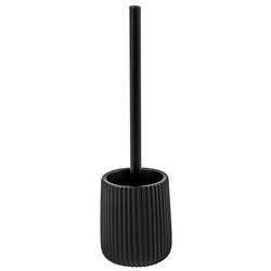 Porta scopino WC appoggio PLISSÈ Nero (10x40 cm) CP909PLI ON