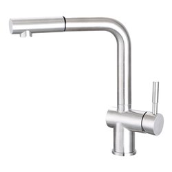 Miscelatore lavello doccetta estraibile Fly EASYMIX Inox 90226MISCINOX