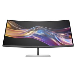 Monitor 37,5 ( IPS 3840x1600 UWQHD+ 60Hz ) SERIE 7 PRO 738PU WQHD+ Curvo Black e Silver 8K167AA