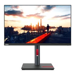 Monitor 23,8 ( IPS 2K 1440p QHD 60Hz ) THINKVISION P24h 30 QHD Pivot Raven black 63B3GAT6EU