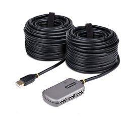 Cavo USB Prolunga USB 2.0 Black e Silver 24m U02442 USB EXTENDER