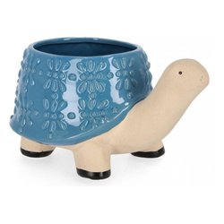 Vaso Porcellana (25,2x17x13,9cm) Tartaruga DALYAN Turchese 0143095