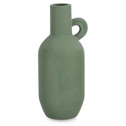 Vaso Porcellana (12x30cm) con manico FREYR Verde sabbiato 0143261