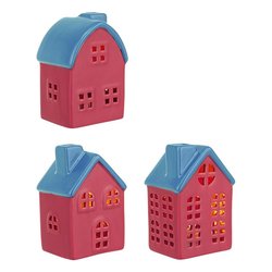 Set Casette luce fissa (6,2x5,2x9,2cm) (3pz) DICKENS LED Rosso 0523102