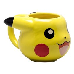 Tazza mug Ceramica (475ml) 3D Pikachu Head POKÉMON Giallo ABYMUGA474