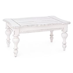 COLETTE Tavolino Bianco (90cm)