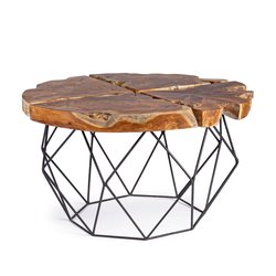 ADANYA Tavolino Legno (80cm)