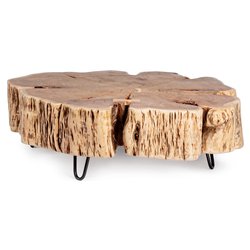 ENEAS Tavolino Legno (90cm)