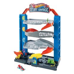 Garage Playset Stunt delle acrobazie HOT WHEELS CITY GNL70