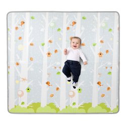 Tappeto gioco Maxi 2 in 1 (200x180cm) BABY SENSE & FOCUS Fantasie multicolor 00012166000000