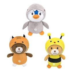 Peluche Animale Soft con tutina (20cm) VITAMINA G Assortito 05265