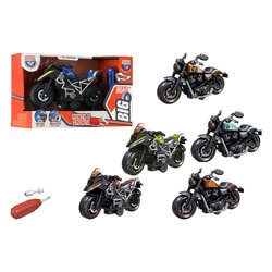 Moto stradale frizionata Monta e Smonta (25cm) HEROES Assortito 42417