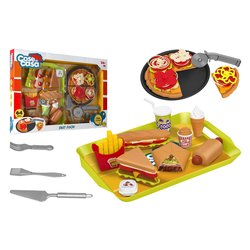 Playset Set Fast Food e Pizza COSE DI CASA 42459