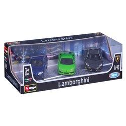 Set auto modelli scala 1:43 3 pz LAMBORGHINI 18 30432