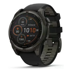 Smartwatch ( MIP ) FENIX 8 Solar Sapphire e Carbon gray 51 mm 010 02907 11