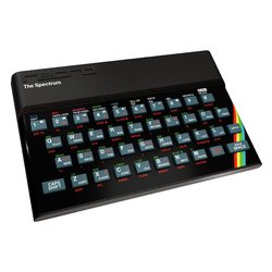 Console vintage RETRO GAMES The Spectrum Black 1144446