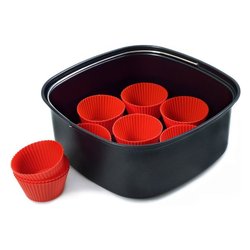 Kit accessori 7000 SERIES formato famiglia Black e Red HD9956 00