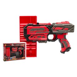 Pistola blaster con caricatore 6 colpi (18cm) SOFT BULLET GUN 9935