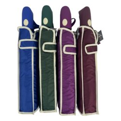 Ombrello mini uomo automatico Fiber (100cm) Assortito 3018