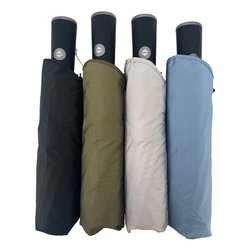 Ombrello lungo unisex automatico open-close Fiber (110cm) Assortito 524