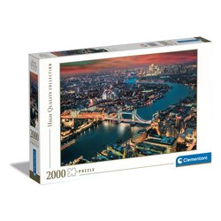 Puzzle 2000 pz London Aerial View 18a+ (97,5x66,8cm) HIGH QUALITY COLLECTION 32082
