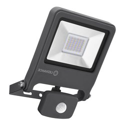 Proiettore con sensore presenza ENDURA FLOOD SENSOR Dark gray (17x22cm) LUM206762 1 luce - LED - Max 30W