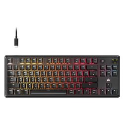Tastiera computer K70 Core TKL RGB Wired Black CH 911911E IT