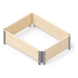 Fioriera Kit Orto (80x60x19,5 cm) Garden Box Eco UPYARD Natural 0031