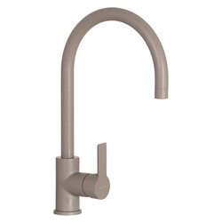 Miscelatore lavello monocomando NEW AQUAALTO Grigio tortora SXALTON42