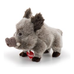 Peluche Cinghiale Levante (9x13x18cm) CLASSIC Grigio 24847