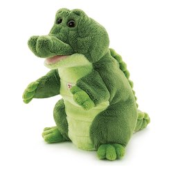Peluche Marionetta Coccodrillo (17x19x19cm) PUPPETS Verde TUD29918
