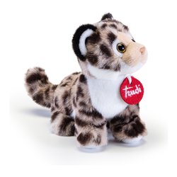 Peluche Leopardo (15x22x24cm) TRUDINO Beige, Nero e Bianco 52229
