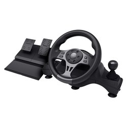Volante e pedaliera simulatore guida GXT 289 Movi Black 25122