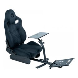 Supporto simulatore guida COBRA RACING SEAT Alacantara Black PCRC RM2ALCANCOBRA