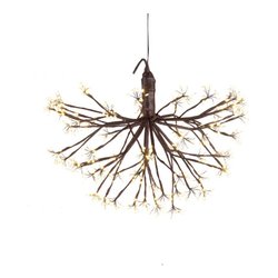 Sfera luce fissa (45cm) (1pz) 600 luci - MICROLED Bianco caldo 0974571