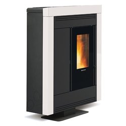 Stufa pellet 10kW SOUVENIR PLUS STEEL 5.0 White 5 stelle Classe A+ 1288650