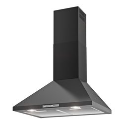 Cappa parete (60x43,8x75,6cm) F0 D2 Nero CCF0D26502