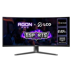 Monitor 34 ( OLED 2K 1440p QHD 175Hz ) AGON PRO WQHD Curved Grey AG346UCD