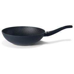 Wok Alluminio antiaderente 1 manico (28cm) VIRTUS Antracite CS793283310101