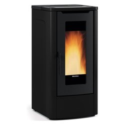 Stufa pellet 12kW TEOREMA 5.0 Black 5 stelle Classe A+ 1287502
