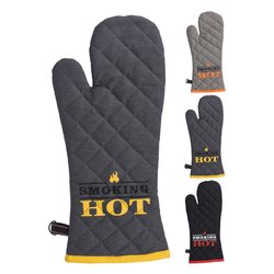 Guanto barbecue cotone trapuntato taglia Unica SMOKING HOT Assortito A35832000