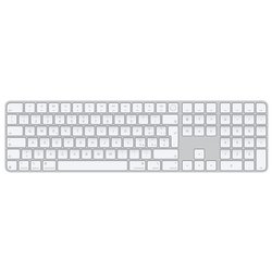 Tastiera computer MAGIC KEYBOARD Touch ID Silver e White MXK73T A