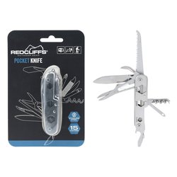 Coltellino multiuso 15 funzioni Inox X20200230